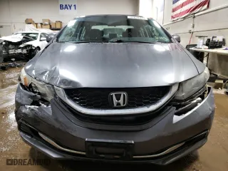 2013 Honda Civic Sdn LX with VIN 19XFB2F55DE023032, listed as a Copart auction lot 49138894 with 153,007 mi miles and Salvage Title. Bid and sale history available at carsss.com. Image 5.