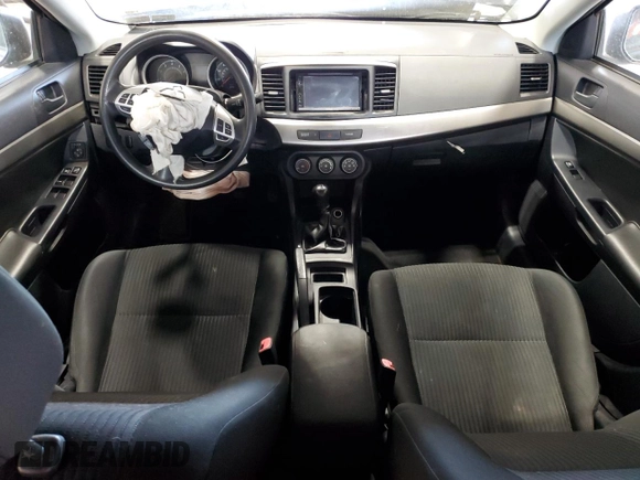 2015 Mitsubishi Lancer ES with VIN JA32U2FU1FU007834, listed as a Copart auction lot 77400734 with Not Provided miles and Salvage Title. Bid and sale history available at carsss.com. Image 8.