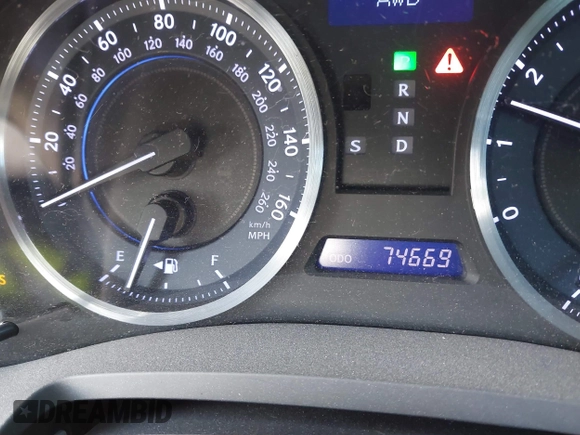 2013 Lexus IS 250 with VIN JTHCF5C23D5063834, listed as a IAAI auction lot 41869694 with 74,660 mi miles and . Bid and sale history available at DreamBid. Image 7.