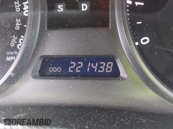 2009 Lexus IS 250 with VIN JTHBK262695087036, listed as a IAAI auction lot 41944640 with 221,438 mi miles and . Bid and sale history available at DreamBid. Image 16.