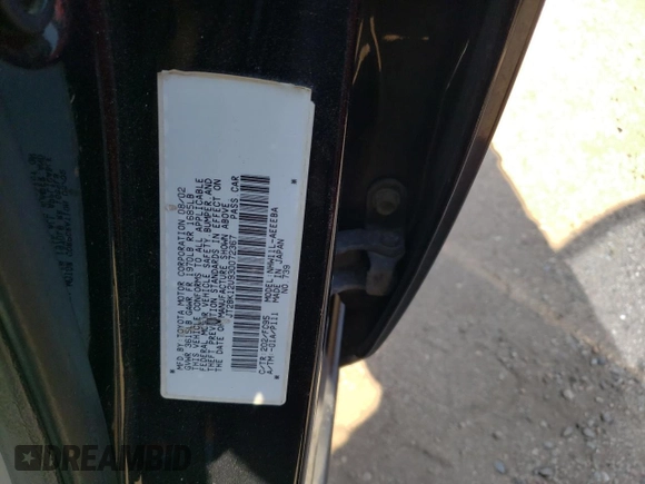 2003 Toyota Prius with VIN JT2BK12U930072367, listed as a Copart auction lot 61966514 with 209,141 mi miles and Salvage Title. Bid and sale history available at carsss.com. Image 13.