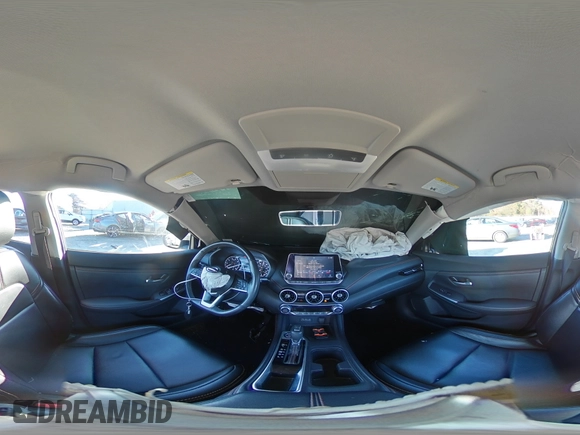 2021 Nissan Sentra SR with VIN 3N1AB8DV9MY330639, listed as a Copart auction lot 82703204 with 23,044 mi miles and Salvage Title. Bid and sale history available at DreamBid. Image 13.
