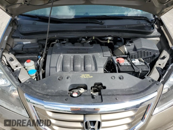 2010 Honda Odyssey EX с VIN 5FNRL3H41AB005797, выставлен на аукционе Copart как лот 56759595 с пробегом 118 444 миль миль и Списание • Salvage title. История ставок и продаж доступна на DreamBid. Изображение 12.