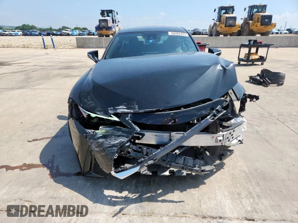 2021 Lexus IS 300 with VIN JTHCA1D21M5117945, listed as a Copart auction lot 58202975 with 18,923 mi miles and Salvage title. Bid and sale history available at DreamBid. Image 5.