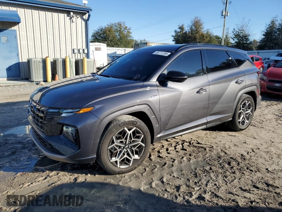 2022 Hyundai Tucson N Line with VIN KM8JF3AE5NU129183, listed as a Copart auction lot 88711395 with 30,972 mi miles and Non Repairable. Bid and sale history available at carsss.com. Image 1.