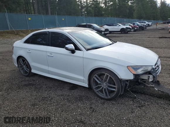 2016 Audi S3 Premium Plus with VIN WAUB1GFF0G1096658, listed as a Copart auction lot 47804155 with 122,049 mi miles and Salvage Title. Bid and sale history available at carsss.com. Image 4.