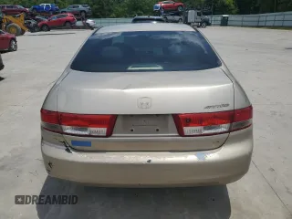 2003 Honda Accord LX with VIN 1HGCM56363A064852, listed as a Copart auction lot 60415245 with 288,685 mi miles and Salvage title. Bid and sale history available at DreamBid. Image 6.