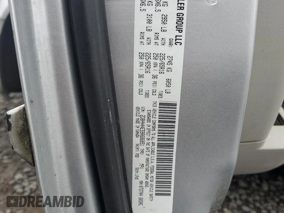 2009 Dodge Grand Caravan SE with VIN 2D8HN44E59R686851, listed as a Copart auction lot 48758335 with Not provided miles and Salvage title. Bid and sale history available at DreamBid. Image 13.