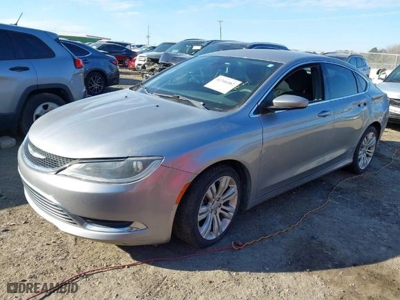 2015 Chrysler 200 Limited with VIN 1C3CCCAB9FN546429, listed as a IAAI auction lot 41346082 with 153,612 mi miles. Bid and sale history available at carsss.com. Image 2.