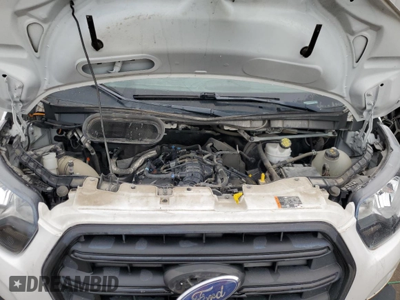2020 Ford Transit with VIN 1FTBR3XG9LKB65668, listed as a Copart auction lot 66873334 with Not Provided miles and Salvage Title. Bid and sale history available at DreamBid. Image 24.