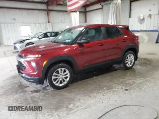 2024 Chevrolet TrailBlazer LS with VIN KL79MNSL6RB051615, listed as a Copart auction lot 50523835 with 20,108 mi miles and Salvage Title. Bid and sale history available at DreamBid. Image 1.
