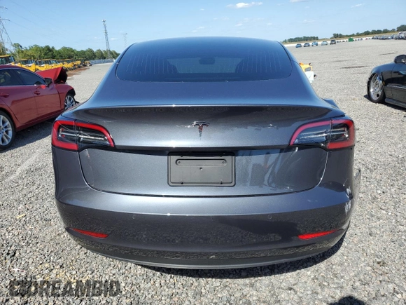 2020 Tesla Model 3 Standard Range Plus with VIN 5YJ3E1EA0LF784854, listed as a Copart auction lot 54994055 with 43,055 mi miles and Non Repairable. Bid and sale history available at DreamBid. Image 6.
