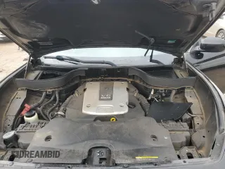 2013 Infiniti FX with VIN JN8CS1MU8DM141623, listed as a Copart auction lot 62533145 with 160,602 mi miles and Salvage title. Bid and sale history available at DreamBid. Image 12.