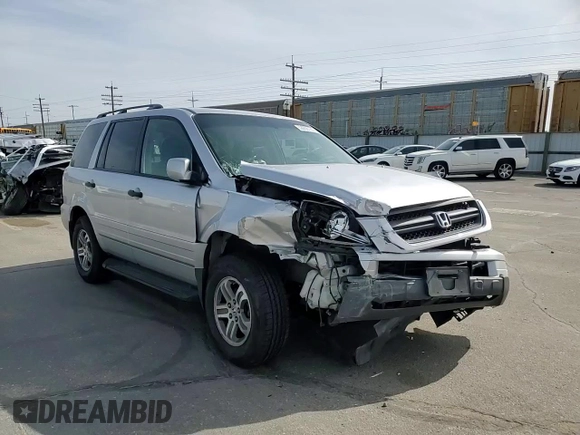 2005 Honda Pilot EX-L with VIN 5FNYF18575B061295, listed as a Copart auction lot 52235135 with 192,222 mi miles and Salvage Title. Bid and sale history available at carsss.com. Image 11.