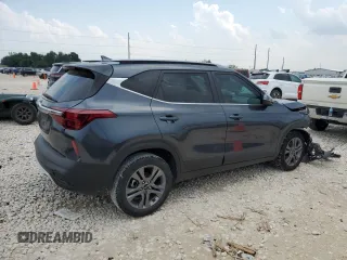 2021 Kia Seltos S with VIN KNDEU2AA4M7129983, listed as a Copart auction lot 55466665 with 65,209 mi miles and Salvage Title. Bid and sale history available at DreamBid. Image 3.
