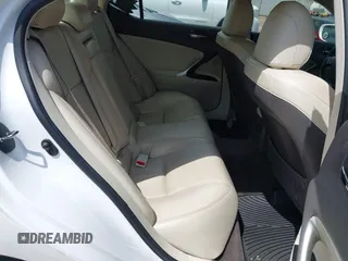 2012 Lexus IS 250 with VIN JTHCF5C24C5057930, listed as a IAAI auction lot 42251242 with 133,123 mi miles and . Bid and sale history available at DreamBid. Image 8.