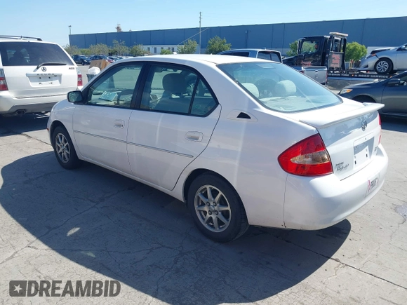 2002 Toyota Prius with VIN JT2BK18U020057410, listed as a IAAI auction lot 42162884 with 122,193 mi miles and . Bid and sale history available at DreamBid. Image 3.