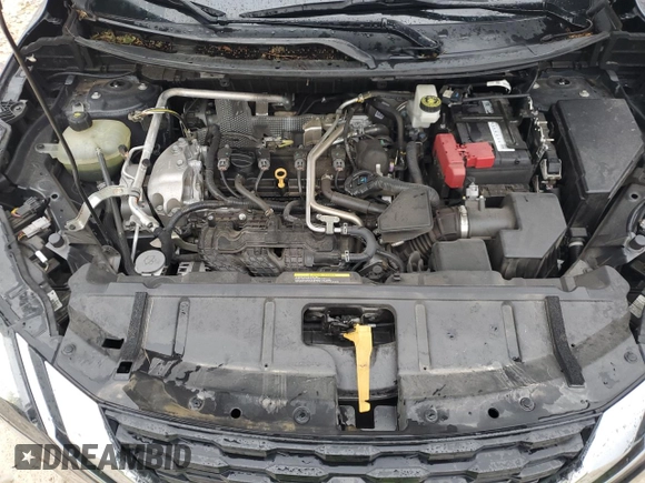 2021 Nissan Rogue S with VIN 5N1AT3AA7MC848414, listed as a Copart auction lot 55517355 with 54,338 mi miles and Salvage title. Bid and sale history available at DreamBid. Image 11.