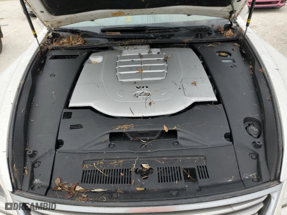 2016 Lexus LS 460 with VIN JTHCL5EF6G5026953, listed as a Copart auction lot 74252394 with 0 mi miles and Salvage Title. Bid and sale history available at carsss.com. Image 11.