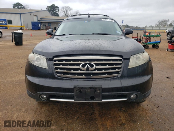 2006 Infiniti FX35 with VIN JNRAS08U26X104012, listed as a Copart auction lot 43665375 with 164,642 mi miles and Salvage Title. Bid and sale history available at carsss.com. Image 5.