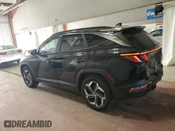 2023 Hyundai Tucson SEL z VIN 5NMJFCAE5PH167575, wystawiony jako Copart lot #58772945 z przebiegiem 16 733 mil mil oraz Szkoda całkowita • Salvage title. Historia ofert i sprzedaży dostępna na DreamBid. Obrazek 2.