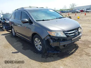 2016 Honda Odyssey SE with VIN 5FNRL5H34GB043343, listed as a IAAI auction lot 42096360 with 140,878 mi miles and . Bid and sale history available at DreamBid. Image 1.
