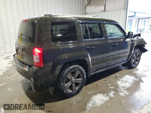 2017 Jeep Patriot 75th Anniversary with VIN 1C4NJRBB2HD168832, listed as a Copart auction lot 44936295 with 91,953 mi miles and Salvage Title. Bid and sale history available at carsss.com. Image 3.