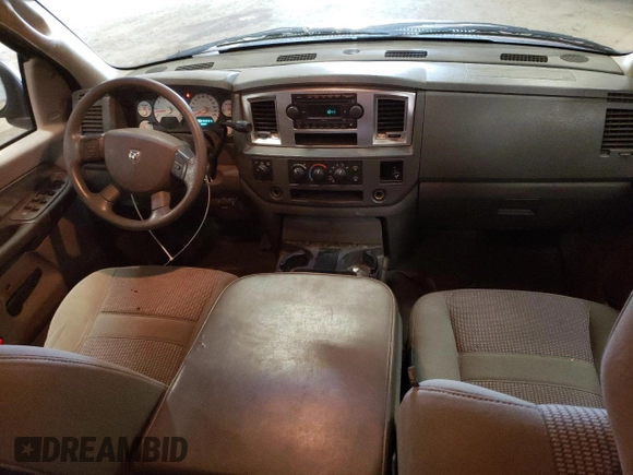 2007 Dodge 1500 Laramie with VIN 1D7HU18207S183648, listed as a Copart auction lot 52129055 with 257,764 mi miles and Clean Title. Bid and sale history available at carsss.com. Image 8.