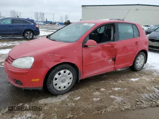 2007 Volkswagen Rabbit with VIN WVWDR71K97W110892, listed as a Copart auction lot 51705015 with 91,180 mi miles and Salvage title. Bid and sale history available at DreamBid. Image 1.