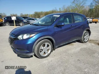 2016 Honda HR-V LX with VIN 3CZRU6H34GM722537, listed as a Copart auction lot 54410055 with 60,743 mi miles and Salvage Title. Bid and sale history available at carsss.com. Image 1.