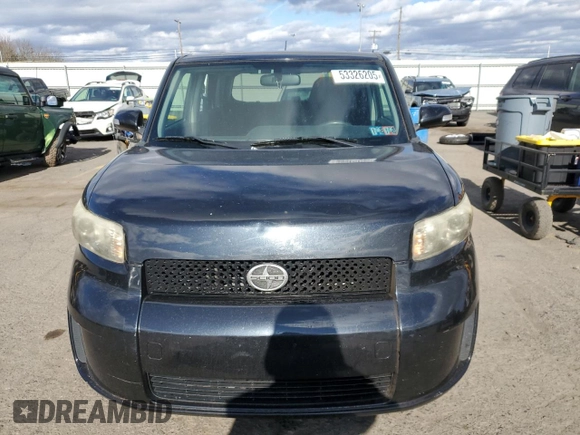 2010 Scion xB with VIN JTLZE4FE2A1117730, listed as a Copart auction lot 53326205 with 114,752 mi miles and Salvage Title. Bid and sale history available at carsss.com. Image 5.