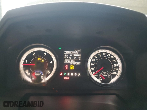 2015 Ram 2500 Tradesman z VIN 3C6UR5HL6FG640275, wystawiony jako Copart lot #53720945 z przebiegiem 153 842 mil mil oraz Szkoda całkowita • Salvage title. Historia ofert i sprzedaży dostępna na DreamBid. Obrazek 9.