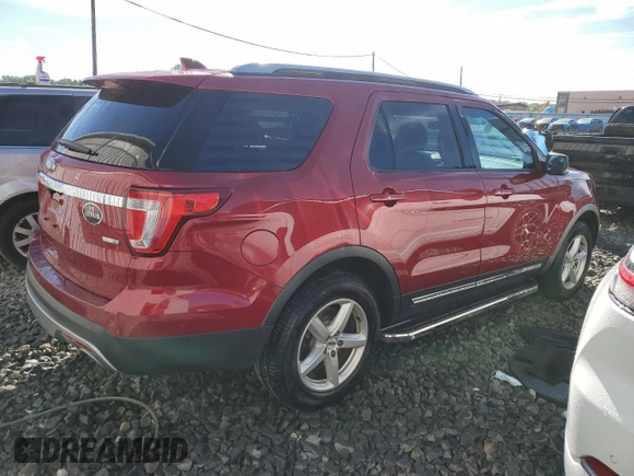 2016 Ford Explorer XLT with VIN 1FM5K8DH8GGB77097, listed as a Copart auction lot 60928394 with 108,678 mi miles and Salvage Title. Bid and sale history available at DreamBid. Image 3.