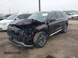 2023 Hyundai Palisade Limited z VIN KM8R54GE0PU514155, wystawiony jako IAAI lot #41413000 z przebiegiem 34 116 mil mil oraz . Historia ofert i sprzedaży dostępna na DreamBid. Obrazek 2.