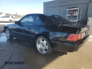 1999 Mercedes-Benz SL-Class with VIN WDBFA68F5XF180746, listed as a Copart auction lot 83422784 with 109,648 mi miles and Clean Title. Bid and sale history available at carsss.com. Image 2.