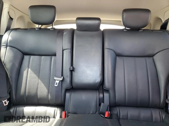 2015 Infiniti QX70 with VIN JN8CS1MU1FM380501, listed as a Copart auction lot 58406725 with 90,028 mi miles and Salvage title. Bid and sale history available at DreamBid. Image 10.