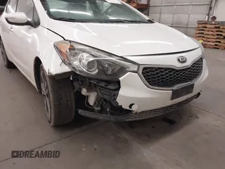 2014 Kia Forte EX with VIN KNAFX4A80E5205536, listed as a IAAI auction lot 41882012 with 103,641 mi miles. Bid and sale history available at carsss.com. Image 6.