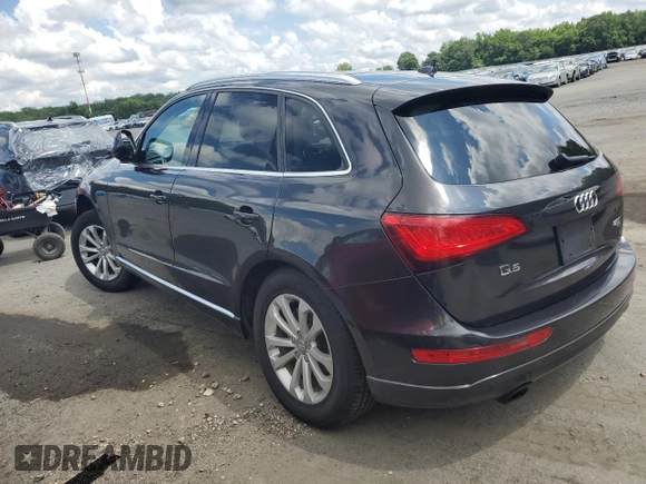 2014 Audi Q5 Premium Plus with VIN WA1LFAFPXEA077217, listed as a Copart auction lot 64427965 with 102,452 mi miles and Salvage title. Bid and sale history available at DreamBid. Image 2.