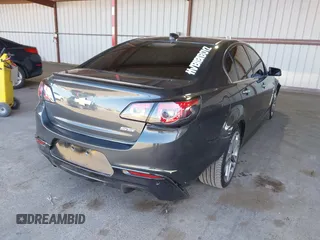 2017 Chevrolet SS with VIN 6G3F25RW8HL301024, listed as a IAAI auction lot 42011186 with 53,989 mi miles and . Bid and sale history available at DreamBid. Image 4.