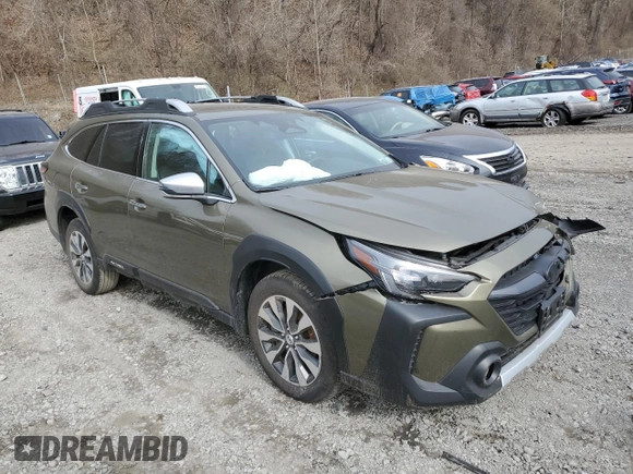2023 Subaru Outback Touring с VIN 4S4BTAPC3P3177488, выставлен на аукционе Copart как лот 52307445 с пробегом 17 612 миль миль и Списание • Salvage title. История ставок и продаж доступна на DreamBid. Изображение 4.