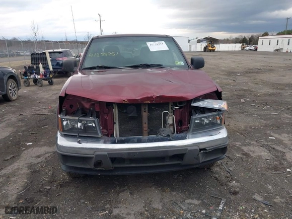 2007 Chevrolet Colorado LT w/1LT with VIN 1GCDT13E278189171, listed as a IAAI auction lot 41228251 with 147,426 mi miles. Bid and sale history available at carsss.com. Image 12.