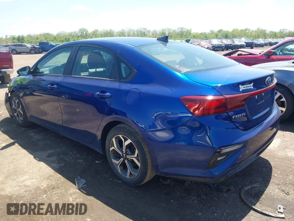 2021 Kia Forte LXS with VIN 3KPF24AD4ME277261, listed as a IAAI auction lot 42230195 with 86,515 mi miles and . Bid and sale history available at DreamBid. Image 3.