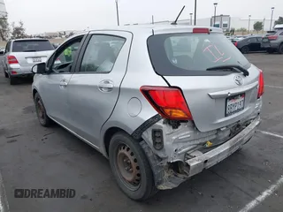 2016 Toyota Yaris L with VIN VNKKTUD39GA062097, listed as a IAAI auction lot 42030121 with 135,500 mi miles. Bid and sale history available at carsss.com. Image 3.