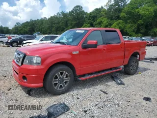 2008 Ford F-150 XL with VIN 1FTRW12WX8KD80753, listed as a Copart auction lot 61119765 with 153,203 mi miles and Salvage title. Bid and sale history available at DreamBid. Image 1.