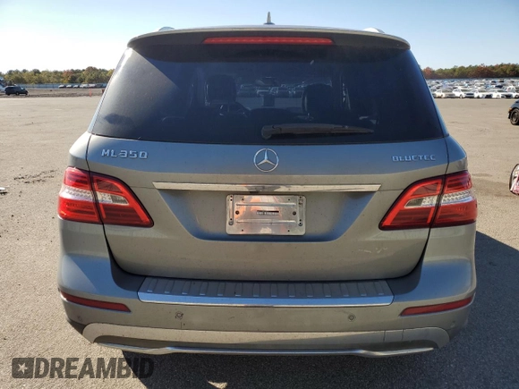2013 Mercedes-Benz M 350 with VIN 4JGDA2EB7DA169643, listed as a Copart auction lot 76884404 with Not Provided miles and Salvage Title. Bid and sale history available at carsss.com. Image 6.