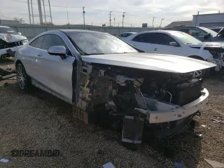 2016 Mercedes-Benz S 63 AMG with VIN WDDXJ7JB6GA011809, listed as a Copart auction lot 53154455 with 73,572 mi miles and Salvage Title. Bid and sale history available at DreamBid. Image 4.