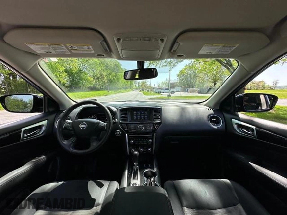 2017 Nissan Pathfinder SL with VIN 5N1DR2MM0HC640568, listed as a Copart auction lot 55538655 with 115,815 mi miles and Clean Title. Bid and sale history available at carsss.com. Image 9.