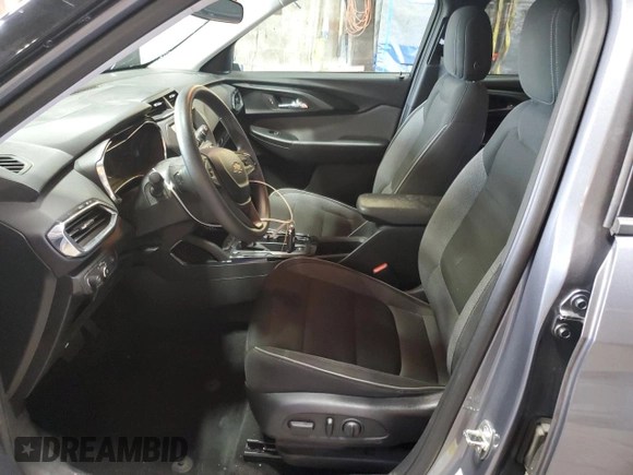2021 Chevrolet TrailBlazer LT with VIN KL79MRSL4MB008732, listed as a Copart auction lot 64077424 with 24,782 mi miles and Salvage Title. Bid and sale history available at DreamBid. Image 7.