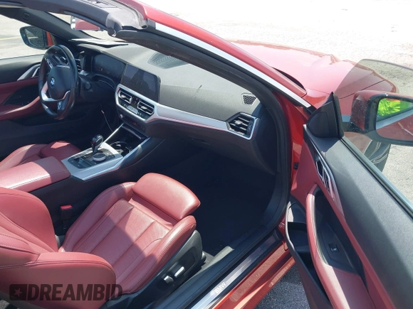 2023 BMW 4 Series 430i z VIN WBA23AT09PCL39301, wystawiony jako IAAI lot #42217555 z przebiegiem 39 648 mil mil oraz . Historia ofert i sprzedaży dostępna na DreamBid. Obrazek 5.