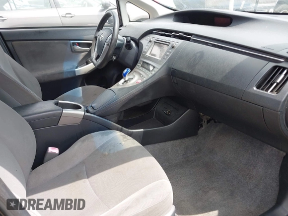 2013 Toyota Prius One with VIN JTDKN3DU8D1691254, listed as a IAAI auction lot 42047639 with 208,680 mi miles. Bid and sale history available at carsss.com. Image 5.